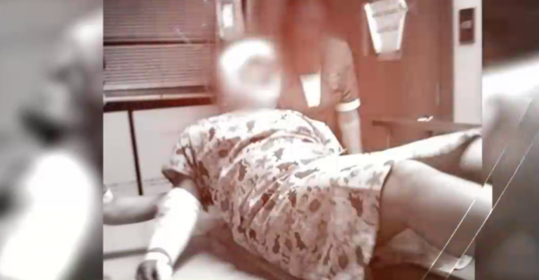 Niño sufre brutal ataque de perro Akita en la vía pública