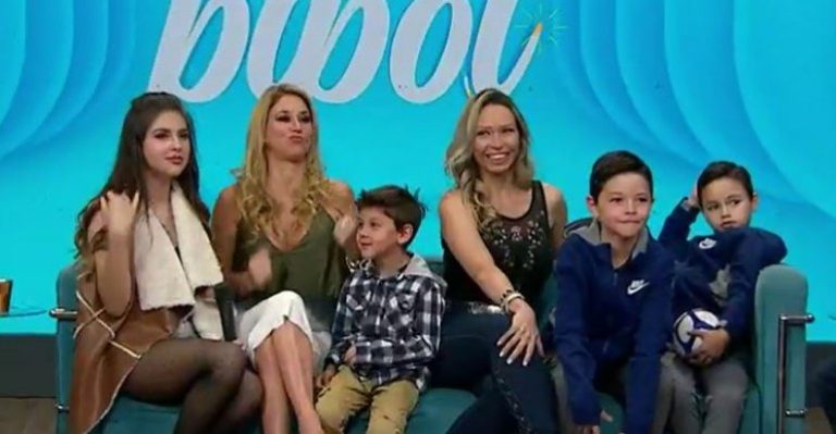 Flaviana y Cherry presentaron a sus hijos en Viva la Pipol