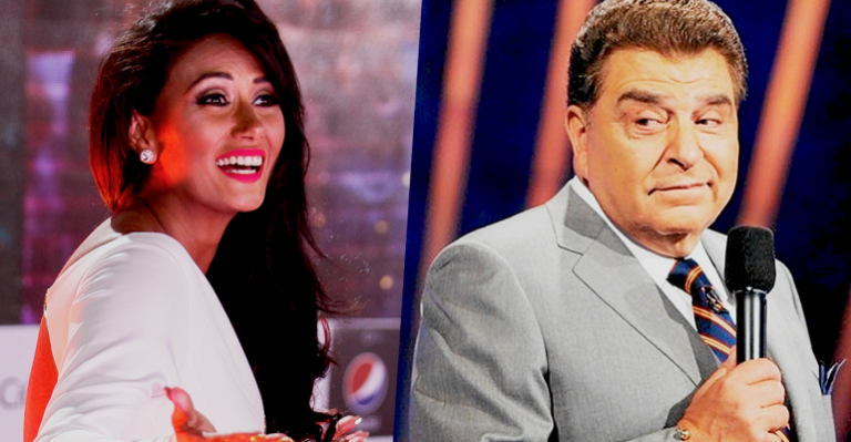 ¿Le dijo cabezón? Así reaccionó Don Francisco a broma de Pamela Díaz