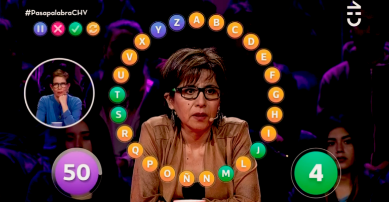 Ledy Osandón impactó con nueva metralleta en Pasapalabra