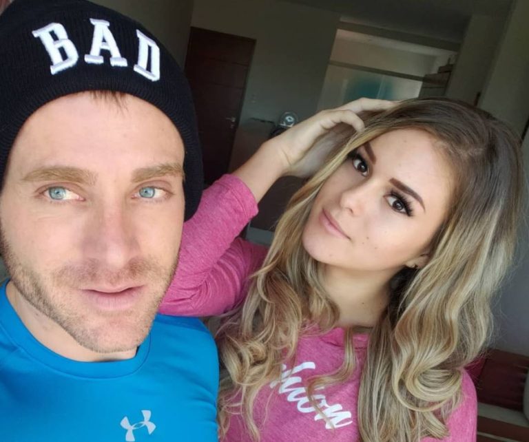 Felipe Camus bajó de peso y sacó calugas para conquistar a su polola 12 años menor