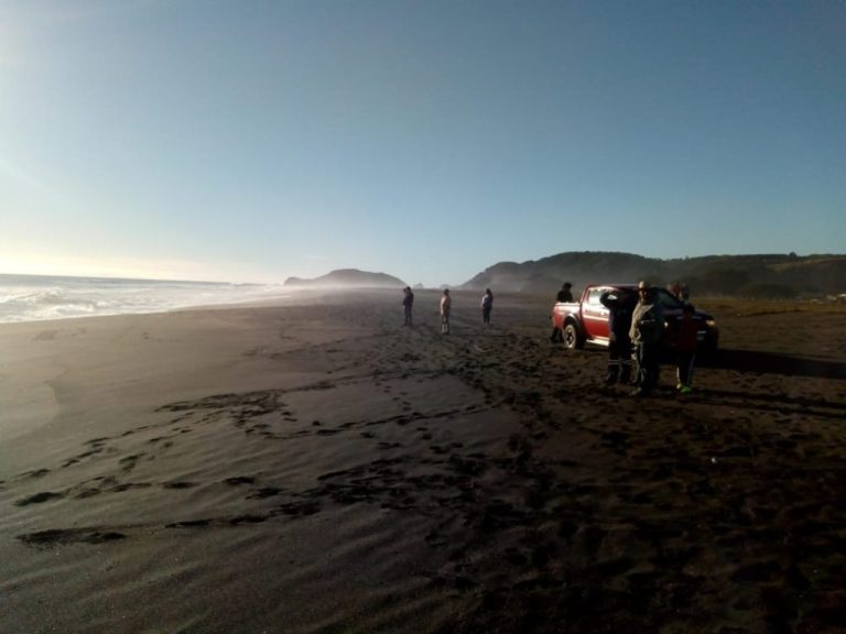 Muere niño de 3 años que fue arrastrado por una ola en Cobquecura