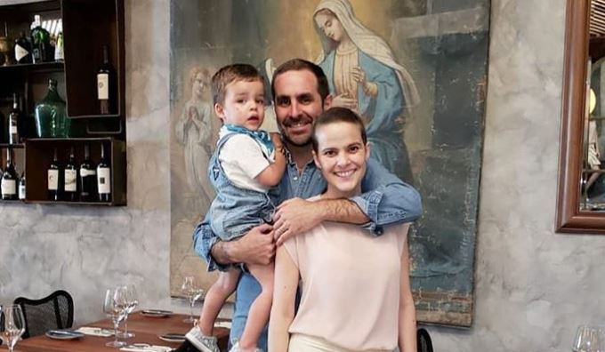 Cristián Arriagada, esposo de Javiera Suárez: 