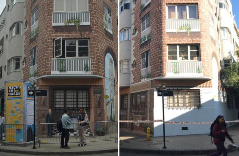 Icónico mural de barrio Lastarria fue borrado: Vecinos criticaron y municipio explicó las razones