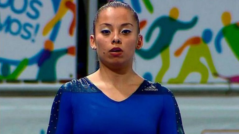 Franchesca Santi conquistó el primer lugar de suelo en Sudamericano de Gimnasia Artística