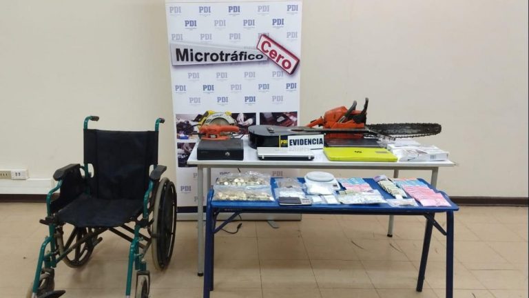 Detienen a banda delictiva que robó silla de ruedas de hospital para intercambiarla por droga