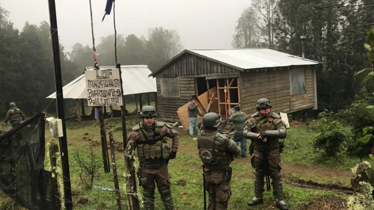 Acusan desmedido despliegue de Fuerzas Especiales en desalojo de comunidad mapuche en Valdivia