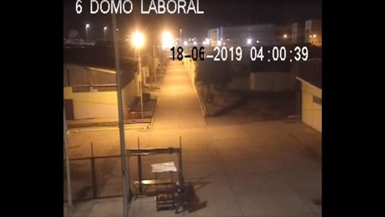 Cámaras de seguridad captan el momento exacto de la fuga de tres reos de Colina I