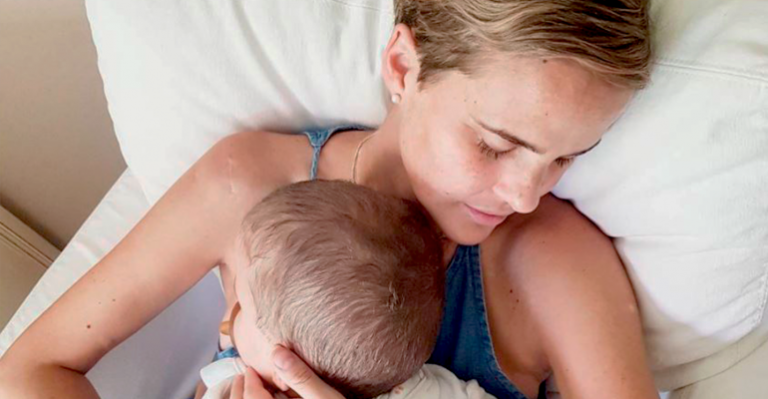 Javiera Suárez habló de su embarazo y el milagroso nacimiento de su hijo