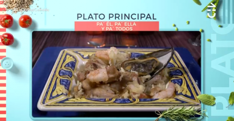 Pa' él, pa' ella y pa' todos: Es el plato de fondo preparado por Jorge y Coke Hevia