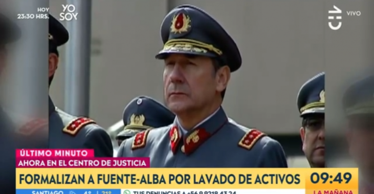 Formalizan a ex comandante del Ejército Juan Miguel Fuente - Alba por lavado de activos
