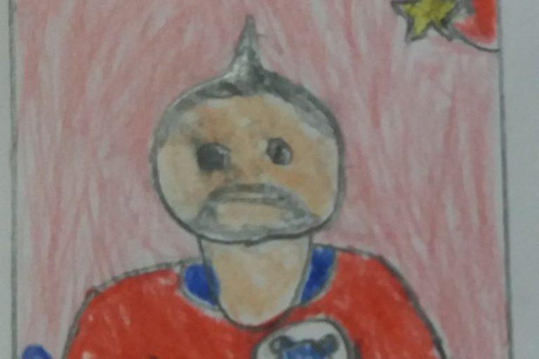 Niño de madre cesante dibujó lámina de Vidal para su álbum porque no había dinero para comprarlas