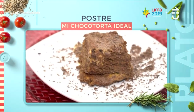 “Mi Chocotorta ideal” se llama el postre de Pablo Ruíz