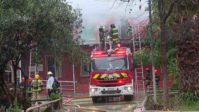 Incendio afecta hogar de niñas perteneciente a Coanil en Paine