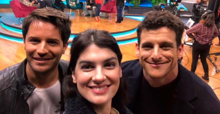 Paloma Moreno, Cristián Arriagada y Eyal Meyer hablaron de sus roles en Gemelas