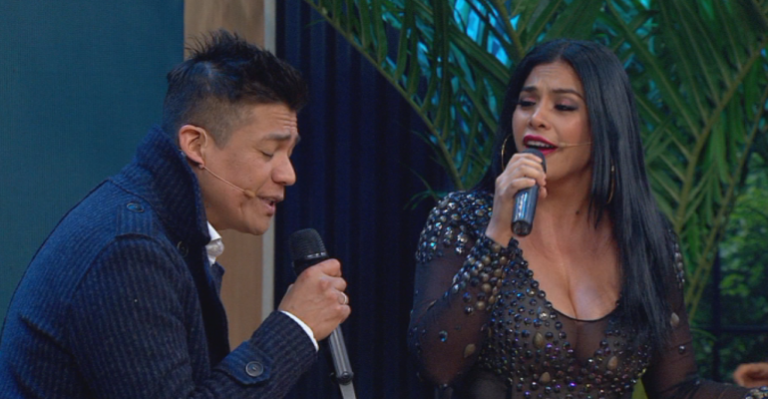 Américo presentó su nuevo hit junto a Maricarmen Marín