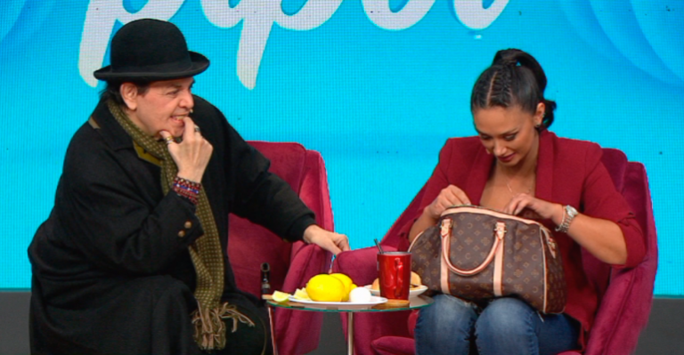 Pamela Díaz expuso las curiosidades que se pueden encontrar en la cartera de Gonzalo Cáceres