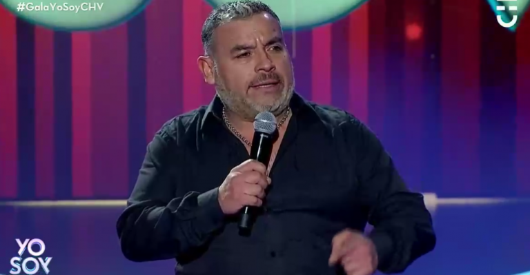 Al imitador de Luis Jara no le funcionó el clásico paso de baile del cantante para la clasificación