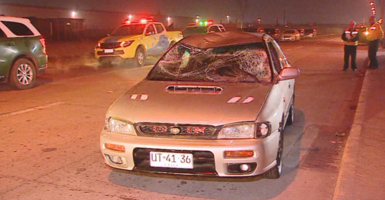 Conductor impactó a 8 personas en carrera clandestina en Maipú