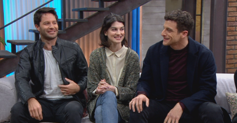 Gemelas: Paloma Moreno, Cristian Arriagada y Eyal Meyer visitaron Contigo en la Mañana