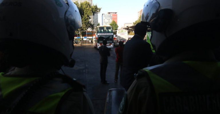 Conductor de bus fiscalizado por Carabineros se encontraba en estado de ebriedad