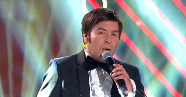 Germaín de la Fuente volvió a interpretar un clásico de la música chilena en Yo Soy