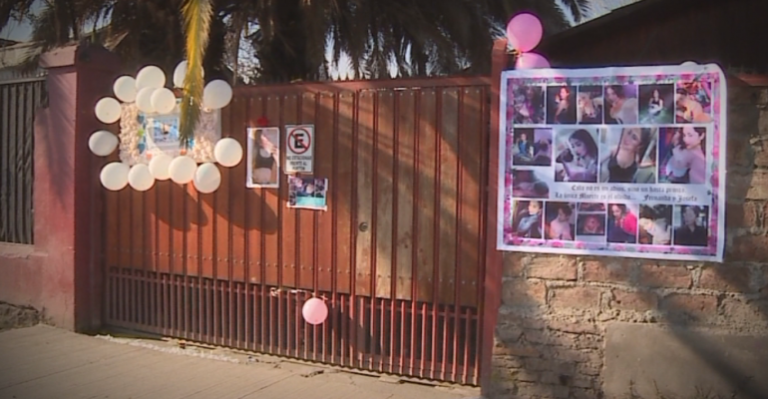 El muro que divide a la familia de Fernanda Maciel con la de Felipe Rojas