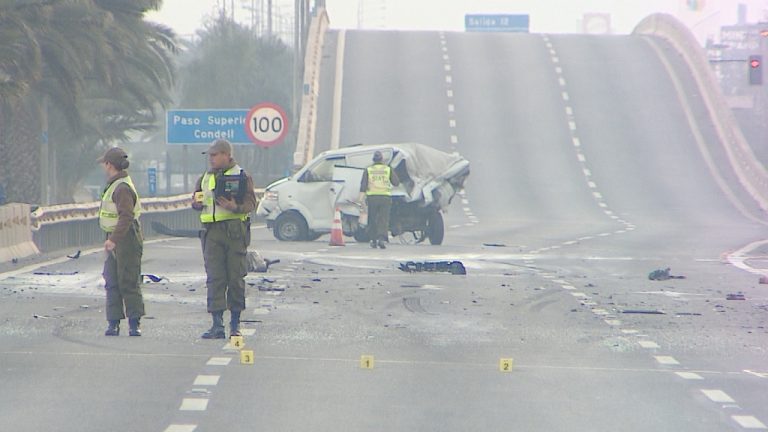 Funcionario de la PDI es desvinculado tras protagonizar accidente con víctima fatal en Vespucio Norte