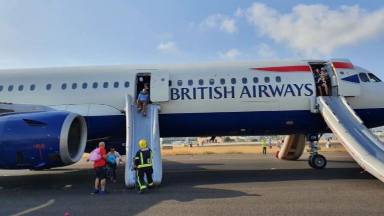 Incendio en vuelo de British Airways obliga a realizar aterrizaje de emergencia en España