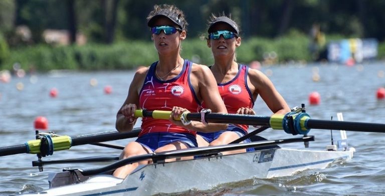 Nuevo oro para Chile: Las mellizas Antonia y Melita Abraham ganaron en la categoría dos remos largos