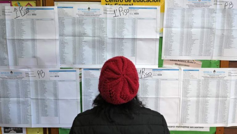 Conoce los primeros resultados de las elecciones primarias en Argentina