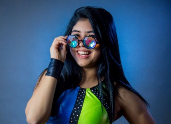 Jessy, la primera luchadora chilena contratada por la WWE