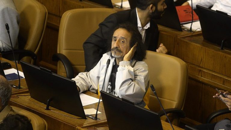 La particular intervención de Florcita Alarcón en el Congreso: Cantó en rechazo de la Reforma Tributaria