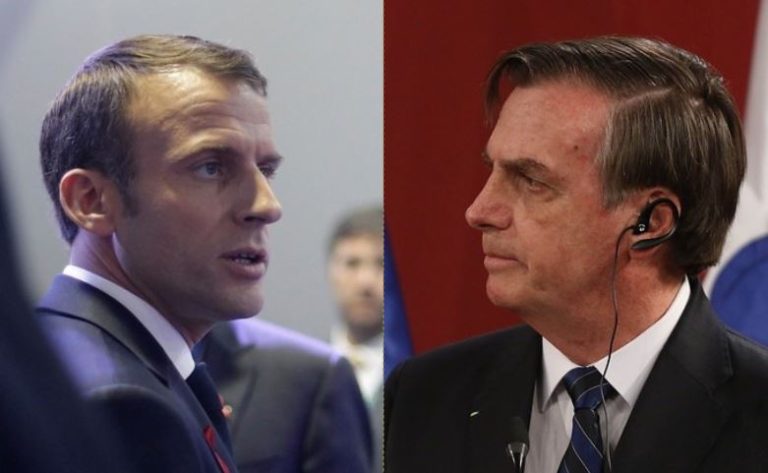 Macron respondió a Bolsonaro por comentar meme con burlas hacia su esposa: “Las mujeres de Brasil tendrán vergüenza”