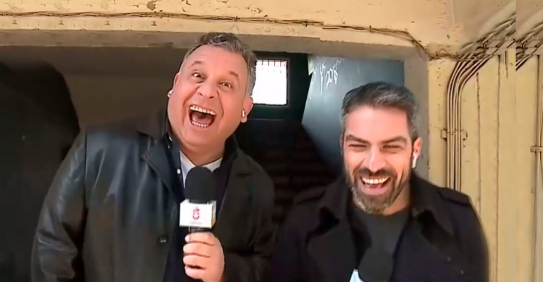 Willy Sabor y Nicolás Gutiérrez salieron a jugar con los vecinos