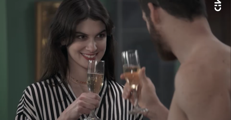 Este fue el esperado reencuentro amoroso entre Dominga y Antonio