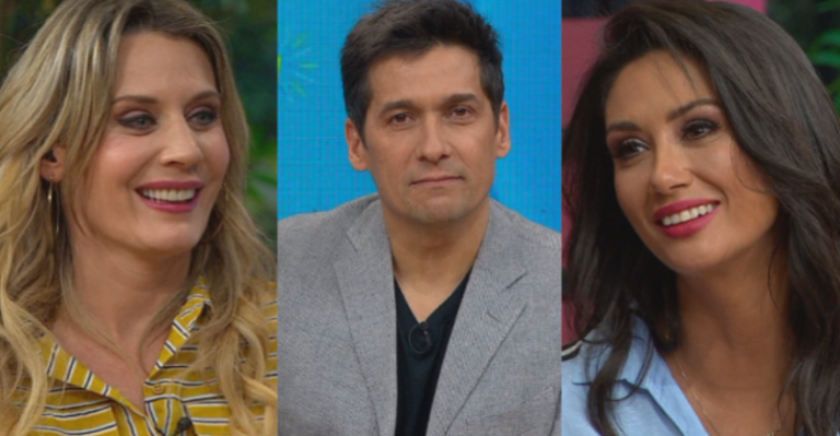 Pamela Díaz y Rocío Marengo le hicieron “encerrona” a Rafael Araneda
