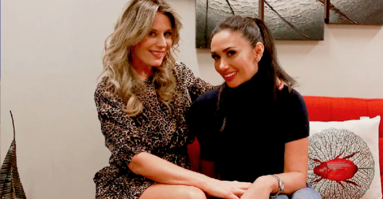 Rocío Marengo volvió a Chile para apoyar a su amiga Pamela Díaz