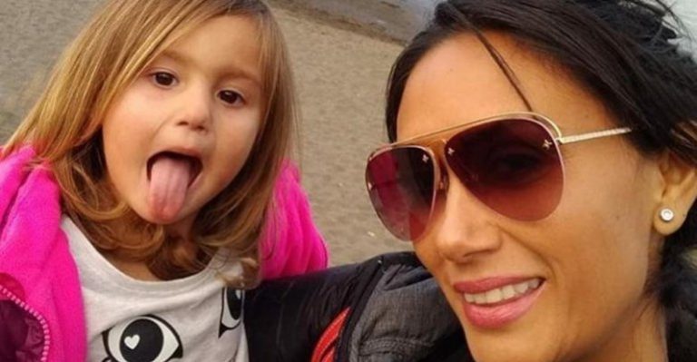 Pamela Díaz recibió un tierno saludo de su hija Pascuala
