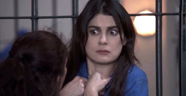 Dominga pasó un gran susto mientras dormía en su celda