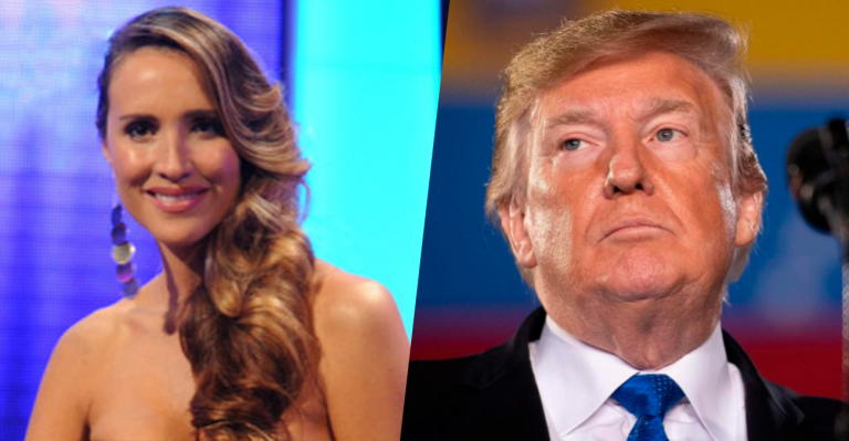 Angélica Castro entregó su opinión sobre Donald Trump