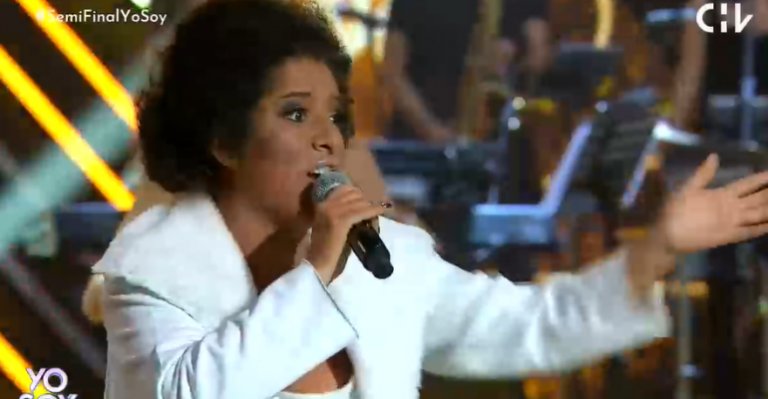 Con una movida canción Aretha Franklin logró pasar a la gran final de Yo Soy