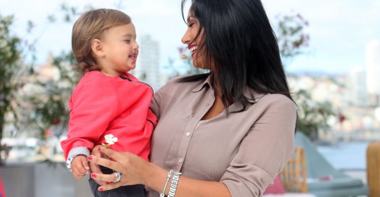 Pamela Díaz le dedicó un tierno y emotivo mensaje a su hija menor