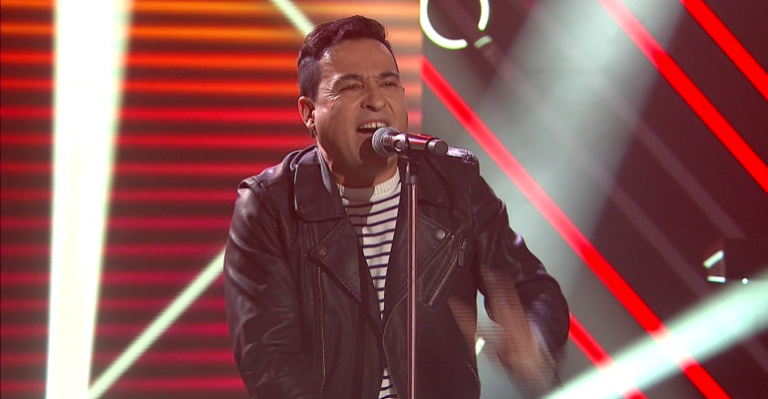 Imitador de Jorge González lo dio todo para representar al artista en la semifinal de Yo Soy