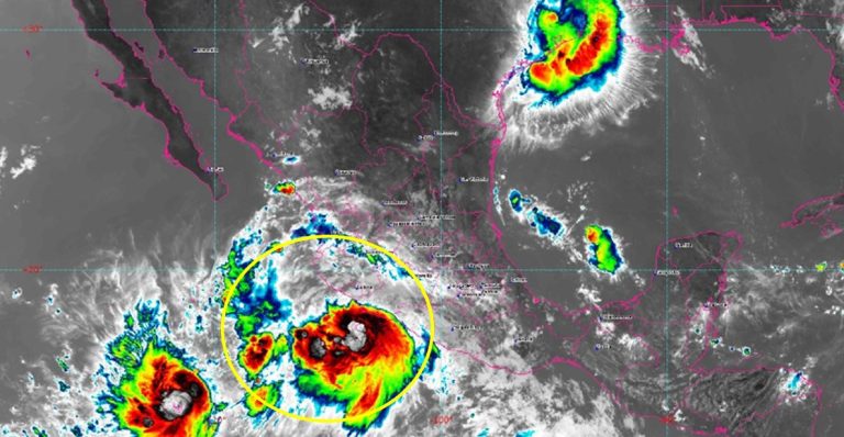 Tormenta tropical Lorena pasó a ser huracán y autoridades en México se preparan para su llegada a la costa