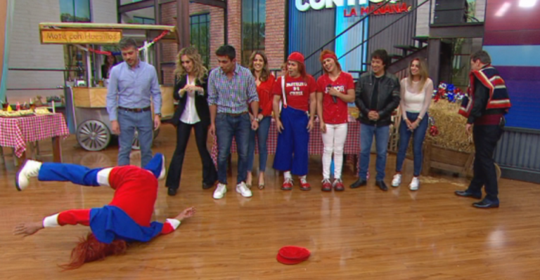 Circo Pastelito y Tachuela Junior irrumpieron Contigo En La Mañana con su divertida rutina