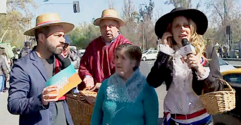 Rocío Marengo sorprendió a la pipol con divertidas preguntas dieciocheras