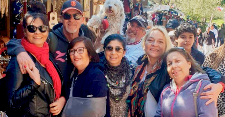 Tatiana Merino volvió a Chile para celebrar las Fiestas Patrias en familia