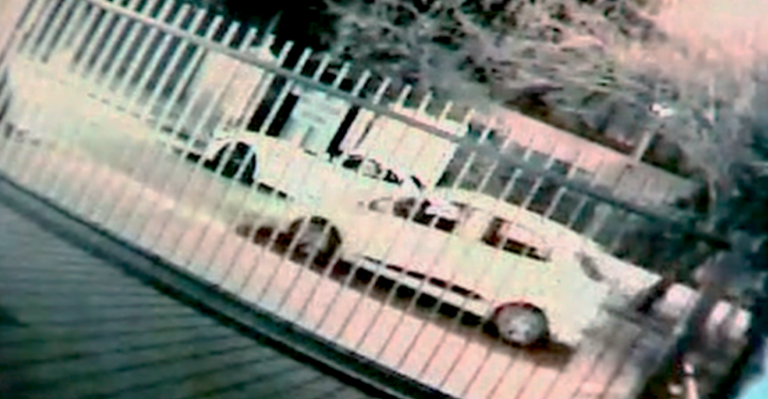 Arriesgada maniobra: Matrimonio impidió portonazo en Ñuñoa