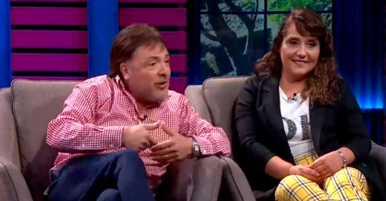 Pato Mejías de Los atletas de la Risa y Viviana Rodríguez comentaron su romántica historia de amor